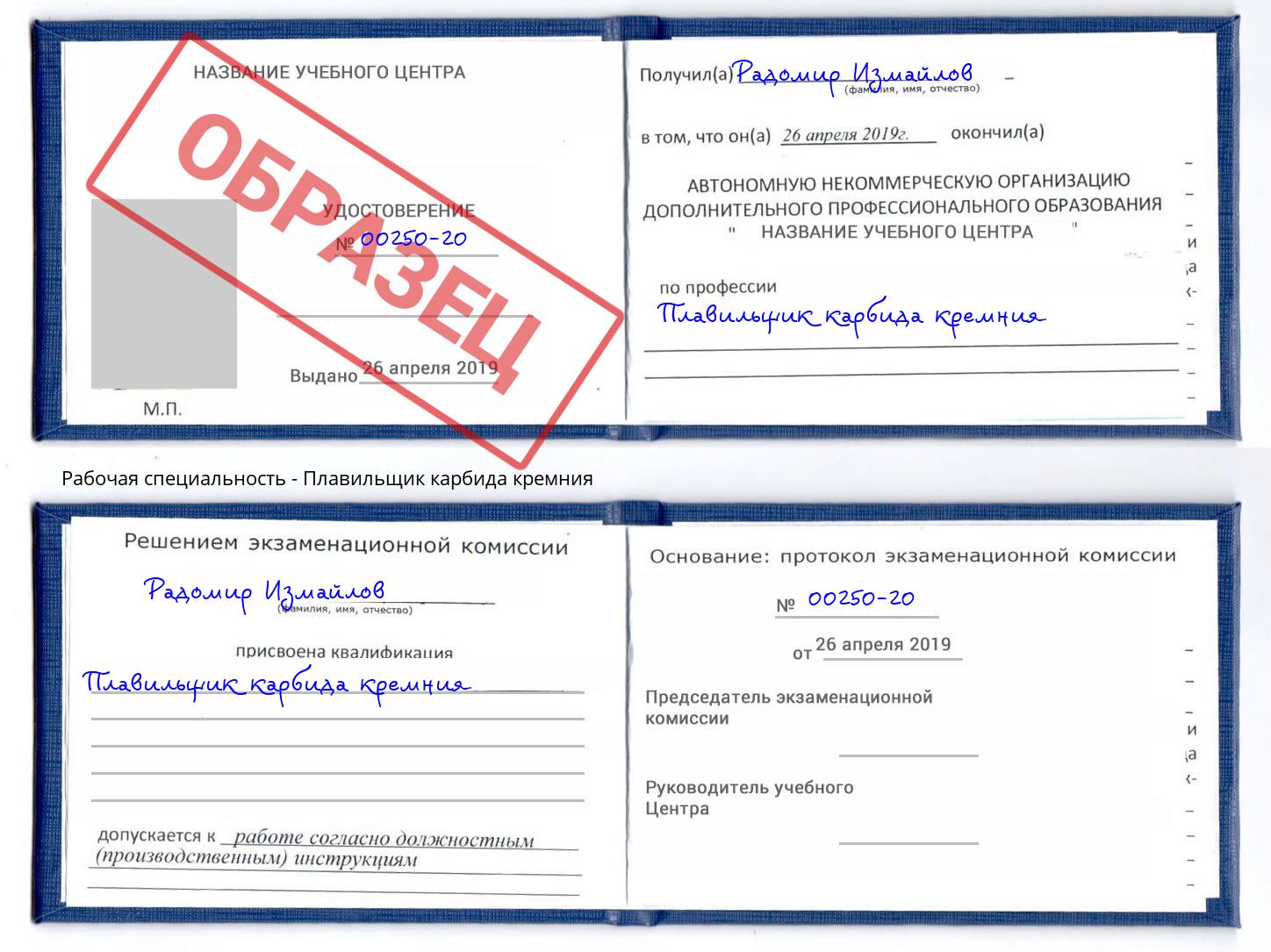 Плавильщик карбида кремния Урюпинск